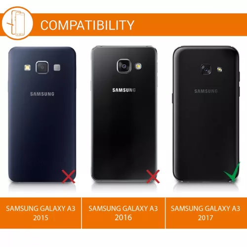 Pouzdro pro Samsung Galaxy A3 (2017), silikonové, růžové, 40696.81