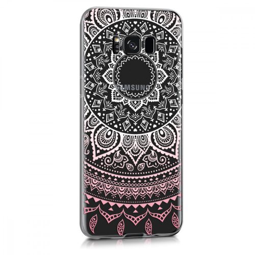 Pouzdro pro Samsung Galaxy S8 Plus, silikonové, růžové, 40995.05