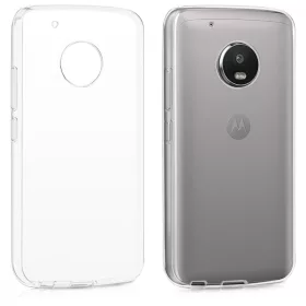   Kryt pro Motorola Moto G5 Plus, silikonový, průhledný, 41091.03