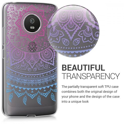 Kryt pro Motorola Moto G5, silikonový, vícebarevný, 41084.02