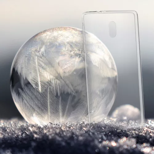 Kryt pro Nokia 3, silikonový, průhledný, 41106.03