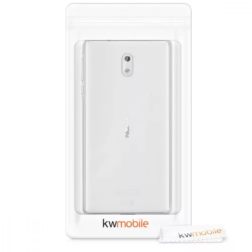 Kryt pro Nokia 3, silikonový, průhledný, 41106.03