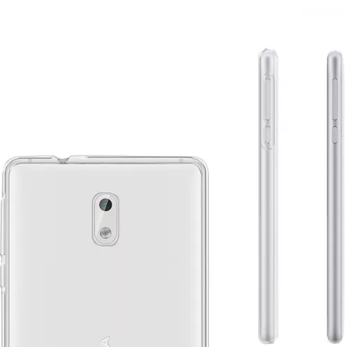 Kryt pro Nokia 3, silikonový, průhledný, 41106.03