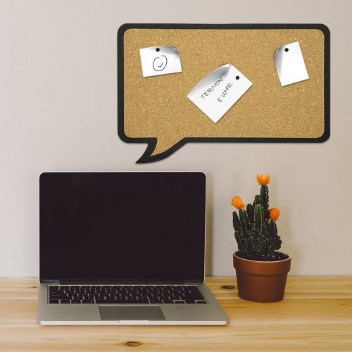 Korkový panel Navaris, 44 x 29 cm, 5 kolíků, 41132