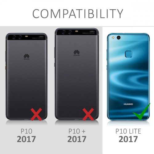 Pouzdro pro Huawei P10 Lite, silikonové, černé, 41375.01