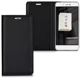  Pouzdro pro Xiaomi Mi 5s, Ekologická kůže, Černé, 41527.01