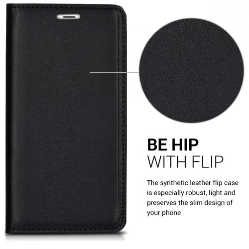 Pouzdro pro Xiaomi Mi 5s, Ekologická kůže, Černé, 41527.01