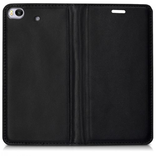 Pouzdro pro Xiaomi Mi 5s, Ekologická kůže, Černé, 41527.01