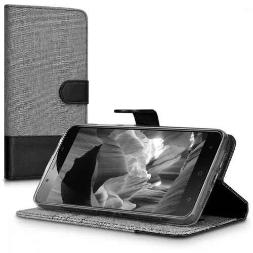 Pouzdro pro Blackview P2, Textile, Grey, 41652.01