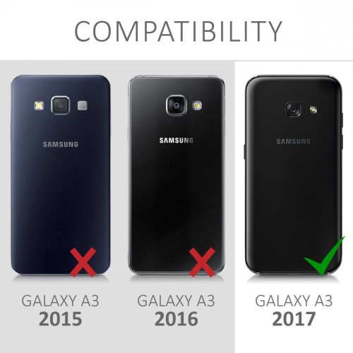 Pouzdro pro Samsung Galaxy A3 (2017), silikonové, vícebarevné, 40691.16