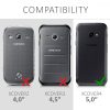 Pouzdro pro Samsung Galaxy Xcover 4, silikonové, černé, 42413.47