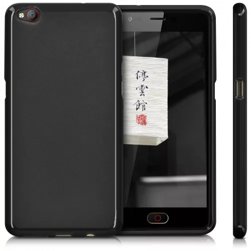 Pouzdro pro ZTE Nubia M2 Lite, silikonové, černé, 42480.47
