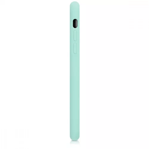 Pouzdro pro Apple iPhone X / iPhone XS, silikonové, zelené, 42495.71