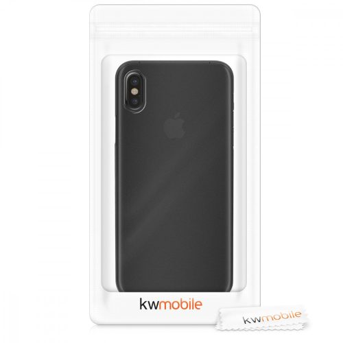 Kryt Kwmobile pro Apple iPhone X/iPhone XS, plastový, černý, 42506.01