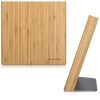 Suport cutite magnetic Navaris din bambus, 27,7x27,5x12 cm, 42543
