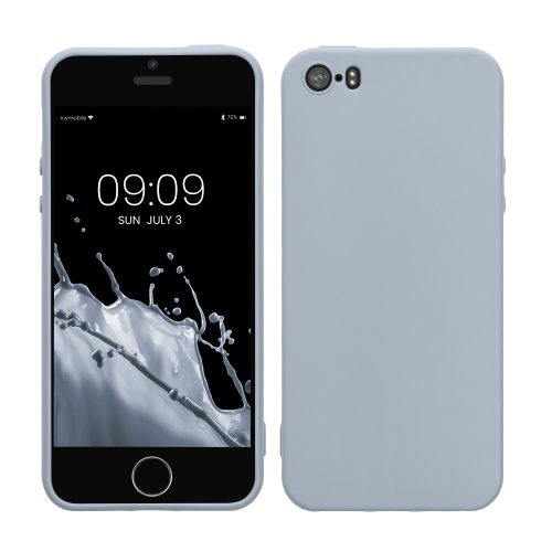 Pouzdro pro Apple iPhone 5 / iPhone 5s / iPhone SE, silikonové, modré, 33098.58