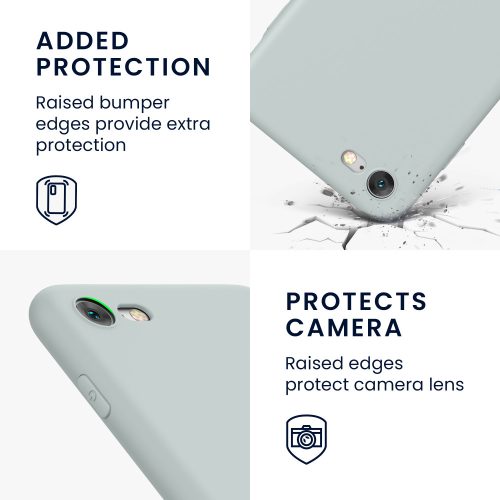 Pouzdro pro Apple iPhone 8 / iPhone 7 / iPhone SE 2, silikonové, šedé, 39458.70