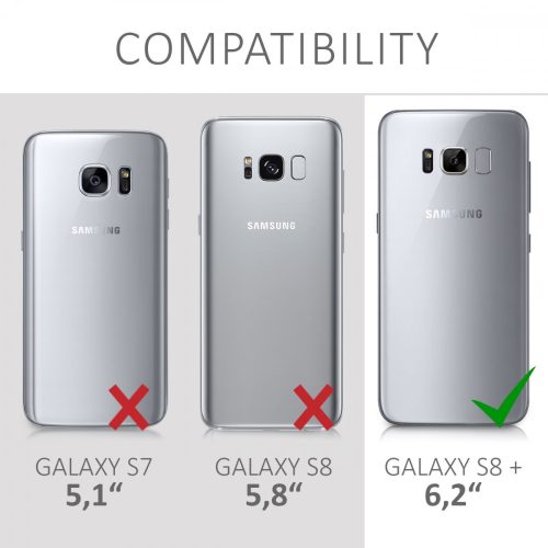 Pouzdro pro Samsung Galaxy S8 Plus, silikonové, vícebarevné, 40995.09