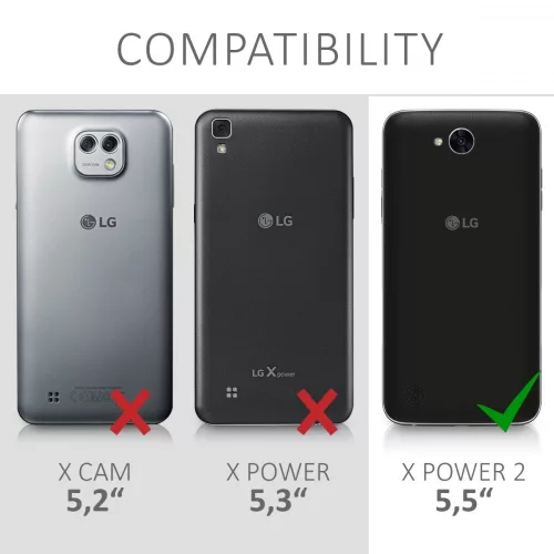 Pouzdro pro LG X Power 2, Cork, Hnědá, 42729.24