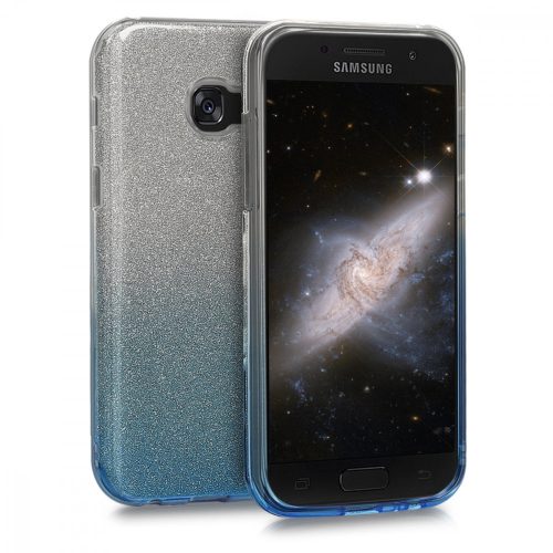 Pouzdro pro Samsung Galaxy A3 (2017), silikonové, modré, 42736.01
