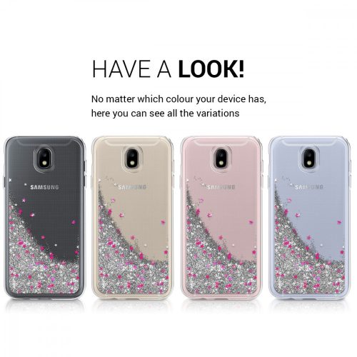 Pouzdro pro Samsung Galaxy J7 (2017), silikonové, vícebarevné, 42734.01