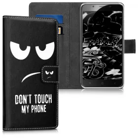   Pouzdro pro Blackview P2, Ekologická kůže, Černá, 42830.01