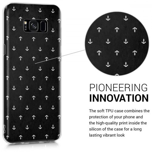 Pouzdro pro Samsung Galaxy S8 Plus, silikonové, modré, 41873.06