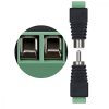 Sada 5 audio/video adaptérů s RCA matkou a otcem, Kwmobile, černá/zelená, plast, 42949