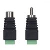 Sada 5 audio/video adaptérů s RCA matkou a otcem, Kwmobile, černá/zelená, plast, 42949