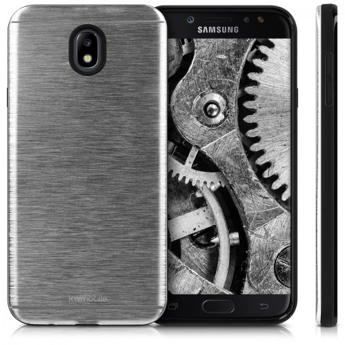 Pouzdro pro Samsung Galaxy J7 (2017), Aluminium, Silver, 43024.35