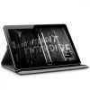 360° kryt na tablet Huawei MediaPad T3 10, Kwmobile, Black/White, Ekologická kůže, 43414.01