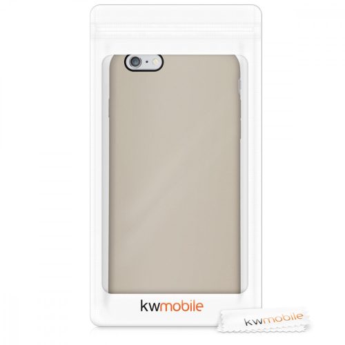 Pouzdro pro Apple iPhone 6 Plus / iPhone 6s Plus, silikonové, šedé, 40841.43