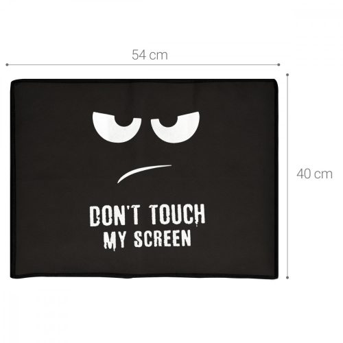 Kryt pro 20-22palcový monitor, Kwmobile, Černobílý, Textil, 43617.01