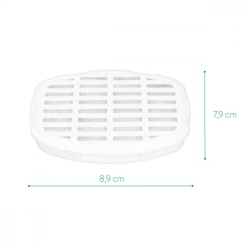 Sada 3 náhradních filtrů s aktivním uhlím pro fontány Navaris, 43635