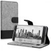 Pouzdro pro Blackview A10, Textile, Grey, 43720.01