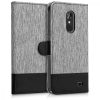Pouzdro pro Blackview A10, Textile, Grey, 43720.01