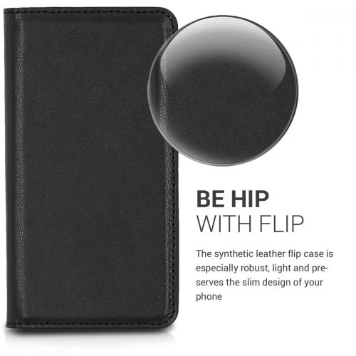 Pouzdro pro Blackview A7, Ekologická kůže, Černá, 43715.01