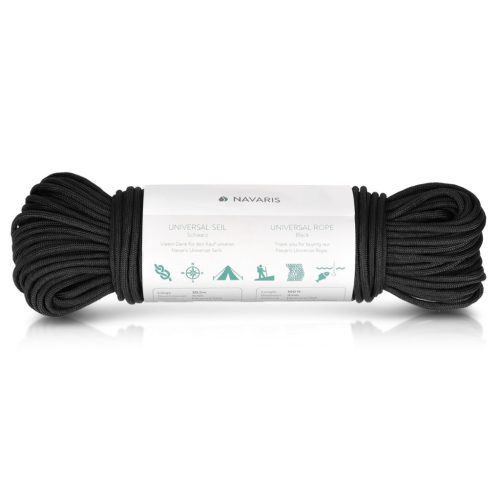 Coarda exterioara 30.5m Navaris, 4mm, poliester, rezistenta mare la rupere, 43981