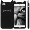 Pouzdro pro Apple iPhone 6 Plus / iPhone 6s Plus, silikonové, černé, 44038.01