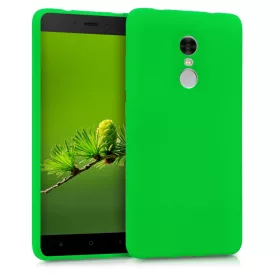   Pouzdro pro Xiaomi Redmi Note 4, silikonové, zelené, 44073.44