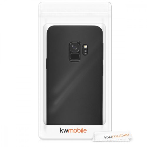 Pouzdro pro Samsung Galaxy S9, silikonové, černé, 44089.47