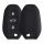Pouzdro na klíče od auta pro Peugeot / Citroen - 3 tlačítka - Keyless Go, silikonové, černé, 44154.01