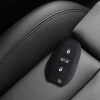 Pouzdro na klíče od auta pro Peugeot / Citroen - 3 tlačítka - Keyless Go, silikonové, černé, 44154.01