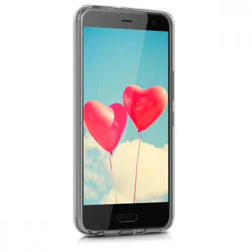 Kryt pro HTC U11 Life, silikonový, bílý, 43644.02