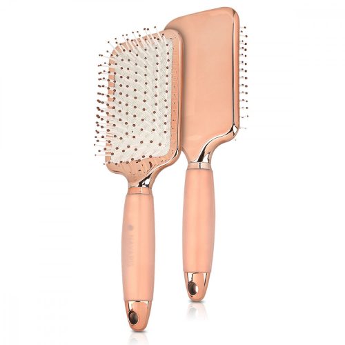 Navaris perlový kartáč na vlasy, růžový, 26 x 8,5 cm, 44334,02