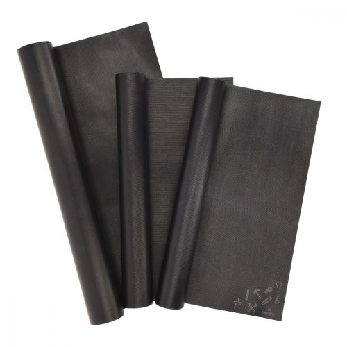 Sada 3 nepřilnavých grilovacích podložek Navaris, opakovaně použitelné, 300 stupňů Celsia, 44053.01