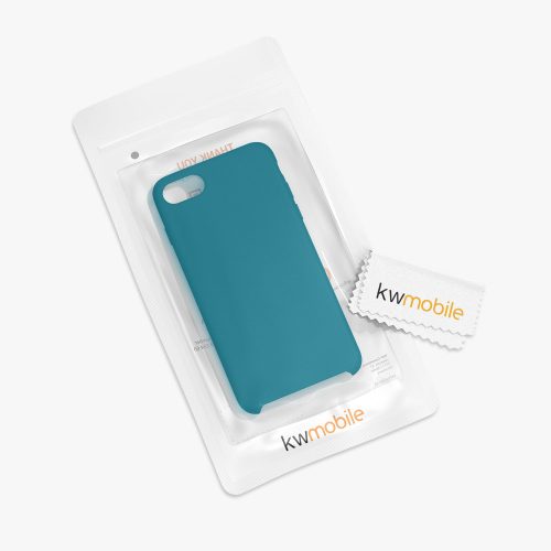 Pouzdro pro Apple iPhone 8 / iPhone 7 / iPhone SE 2, silikonové, modré, 40225.78