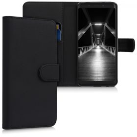   Pouzdro pro Wiko View Lite, Ekologická kůže, Černé, 44578.01