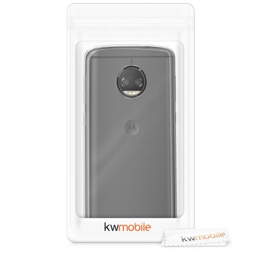 Kryt pro Motorola Moto G6 Plus, silikonový, průhledný, 44609.03