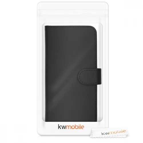 Kryt pro Alcatel 1C, Eko kůže, Černý, 44642.01
